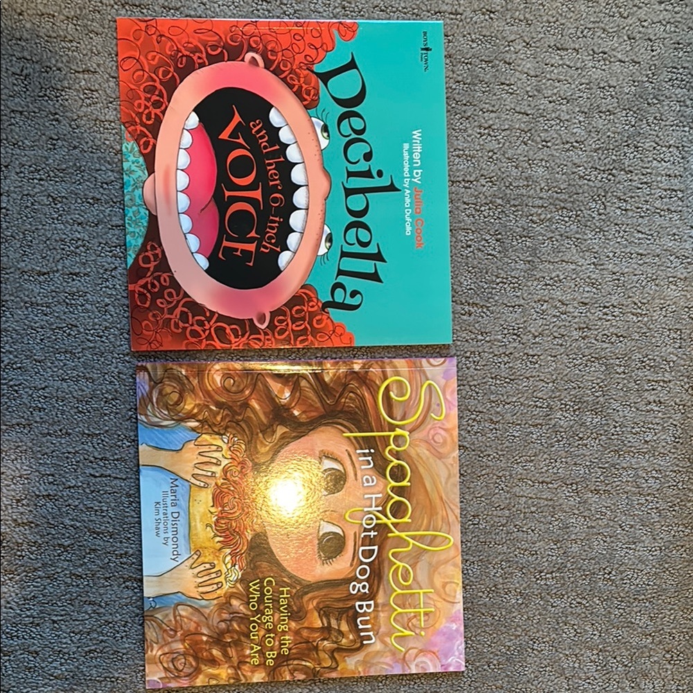 Children's Book Set - Decibella and Spaghetti in a Hot Dog Bun
